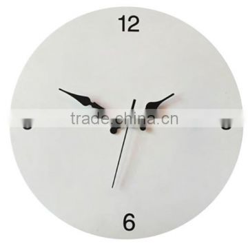 12 inch home decor MDF wall clock