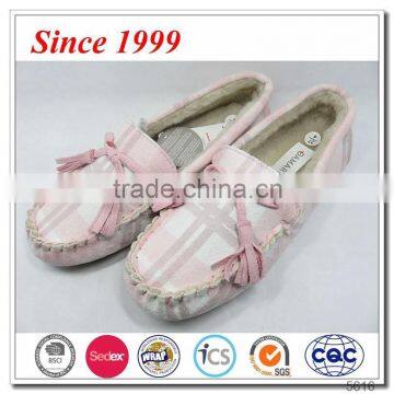 pink plaid women shoes