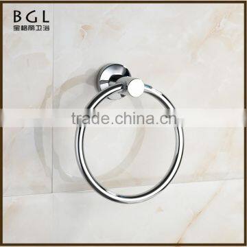 11932 wholesale china factory shop online chrome towel ring stainless bathroom accessories