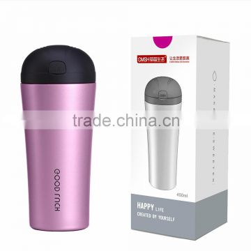 Valueder 450ml insulated double wall stainless steel cup for india
