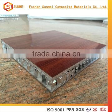 Wood Laminate Wall Panel/ Wood Laminated Aluminum Honeycomb Panels price