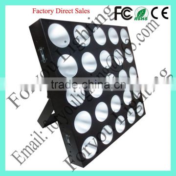 Good quality classical 25*30w/10w leds 2015 new product stage effect lighting matrix blinder dmx