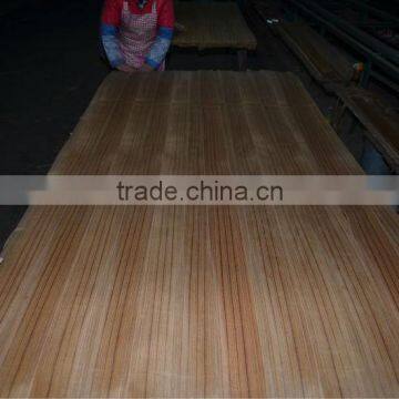 4mm teak veneer plywood for indoor decoration