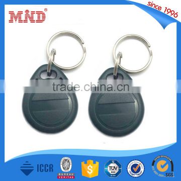 MDK78 125KHZ and 13.56MHZ RFID key fob with Logo Printing for Access Control and attendance