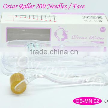 1.0mm Professional Needle Roller 200 Acupuncture Needle 0.3mm Derma Rolling System Stretch Mark Removal0.2mm