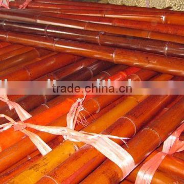 Colord bamboo poles/red canes