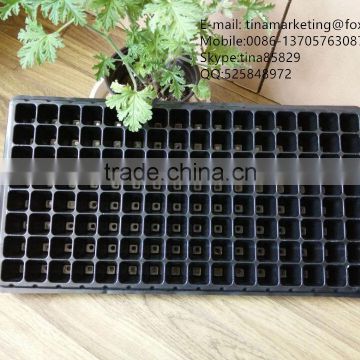 Pots Type and PS Plastic Type Plant Nursery Seedling Tray, Size 540*280*45mm