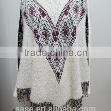 New Fashion Spring Trendy Casual 100% Woolen Sweater For Ladies