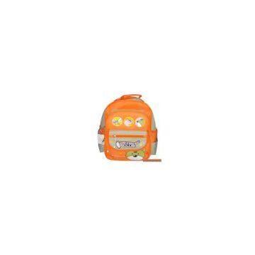 Sell School Bag (Orange with Beige)