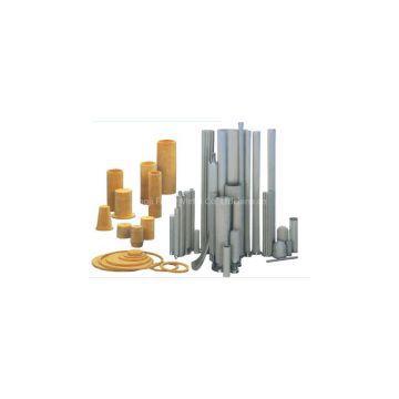 microns Nickel Titanium Brass Bronze Stainless Steel Metal Sintered powder filters