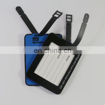 Made in China OEM soft pvc bag luggage hangtag for sale or promational