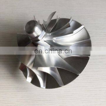 GTA5523 729947-0003 85.55/123.50mm 7+7 blades Turbo Aluminum 2618/Milling/Billet compressor wheel