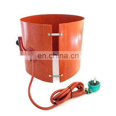 200l silicone rubber oil drum heating belt