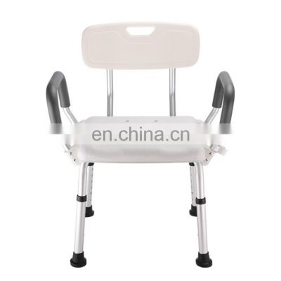 Lightweight One-Piece Bath Tub Aluminium Alloy Adjustable Shower Chair