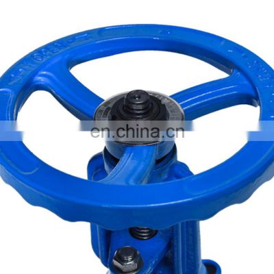 Dn150 Din F4 Soft Seal Gate Ductile Iron Ss304/ss316 Stainless Steel Sanitary Butterfly Flange Brake Valve