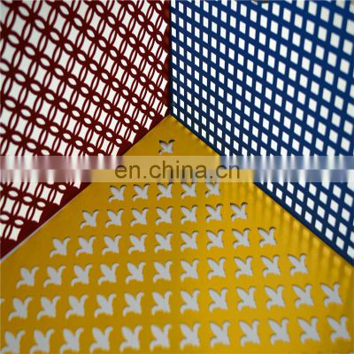 perforated metal sheet decking for rack perforated metal for crafts