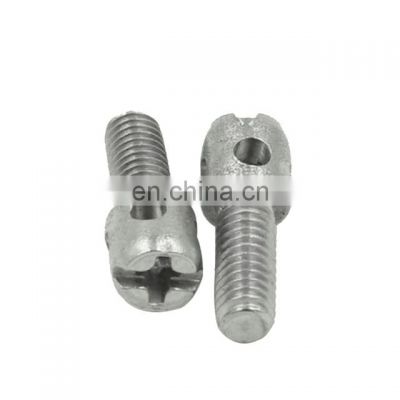 Customized Fasteners IN404 Phillips Sealing Electric Meter Screws Sealable Slotted Screw