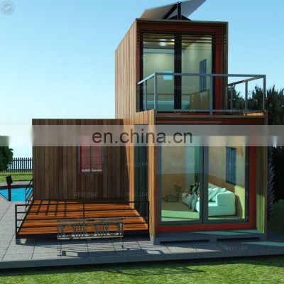 Prefabricated Luxury Well Insulated Modern Container Home for Living Solar Container Home for Sale