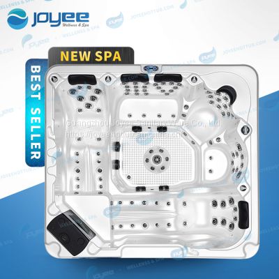 JOYEE 6 Person Factory Low Price High Quality US Acrylic Balboa Control System Whirlpool Outdoor Spa Hot Tub