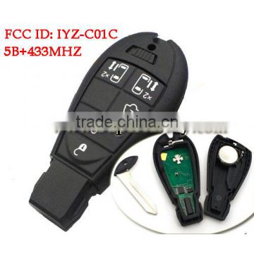 Best quality 5 Button Remote Fob (FCC:IYZ-CO1C) for Genuie Chrysler