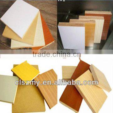 Plain Melamine MDF board for furniture;decoration