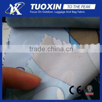 420D transfer printed polyester oxford fabric