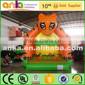 Inflatable tiger bouncer with good quality