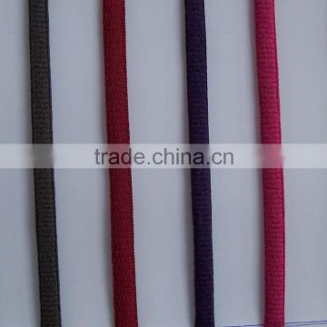 100% polyester shoelace for shoes