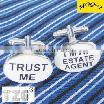 TZG02771 The Popular ESTATE AGENT Cufflink Cuff Link