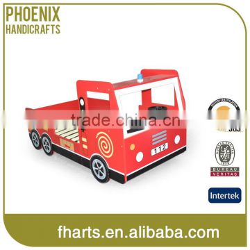 2015 Funny Design Single Layer Wonden Kids Truck Fire Engine Bed                        
                                                Quality Choice
