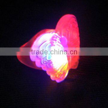 Led Flashing Butterfly jelly ring with led light