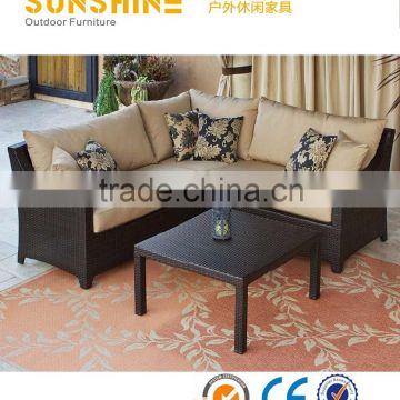 all weather garden classic rattan section sofas