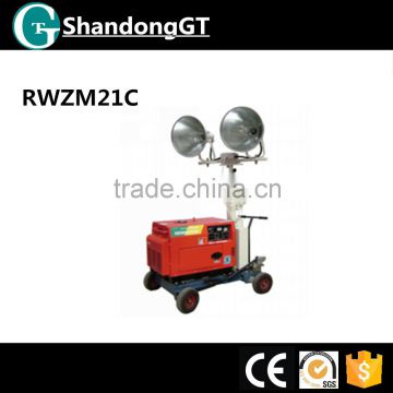GT brand hand push light tower price RWZM21C