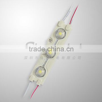 0.72W SMD 5050 led module 160 degree with lens for channel letter