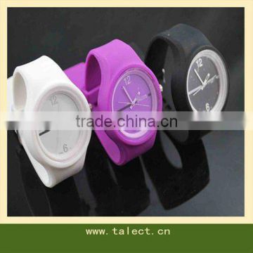 Healthy life colorful waterproof silicone jelly watch promotional gifts