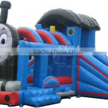 Bouncy Inflatable Bounce House Train Castle Bouncer inflatable Playhouse Hot sale