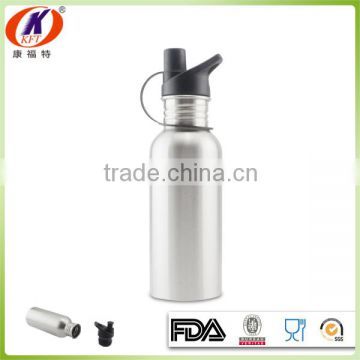 fashion style 600Ml stainless steel water bottle with suction nozzel