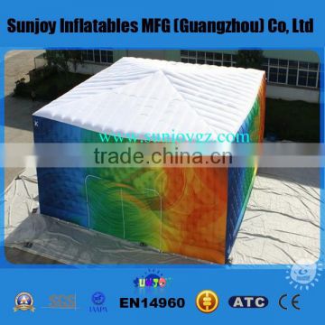 Sunjoy OEM high quality Colourful Rainbow inflatable tent House Inflatables Outdoor for sale