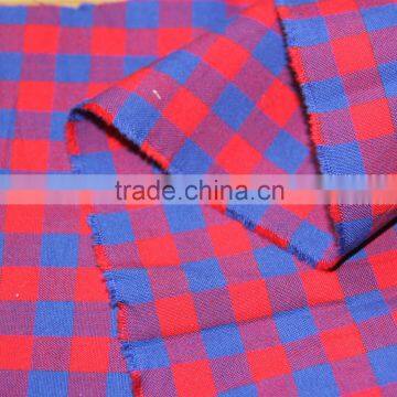 100% cotton yarn dyed shirting fabric