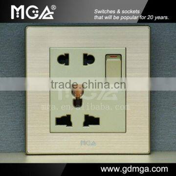 13A Universal Wall Switch Socket