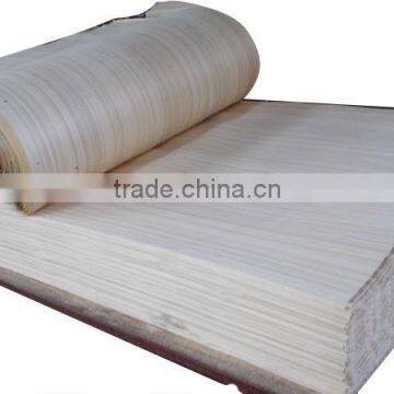 size 4*8ft 0.28mm Recon Poplar White Face Veneer / Recon face veneer (A grade)