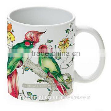 white blank sublimation mug, customized mugs