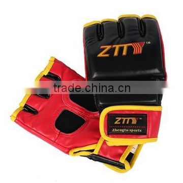 High quality PU leather MMA punching gloves/boxing gloves/Fighting Gloves