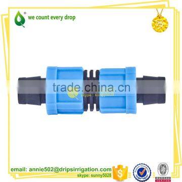 LC0117 Drip tape irrigation fitting Lock Coupling for Tape, Dn17, Lock Coupling