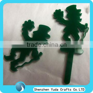acrylic laser cutting cartoon character toy customized high quality durable