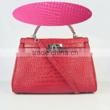 crocodile bonded leather for bags, wallets and belts