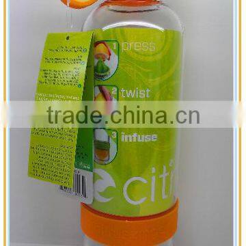 800ml best selling water bottle with infuser,fruit water bottle infuser