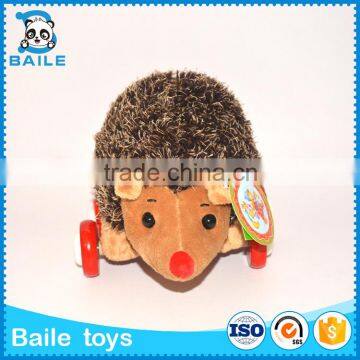 Soft Toy Hedgehog Plush with pulley & Stuffed Toy