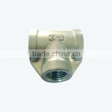 1/8-4 inch 304 316 grade stainless steel tee China-Cangzhou