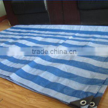 Stripe tarpaulin, colorful tarpaulin sheet,pe pvc stripe tarpaulin